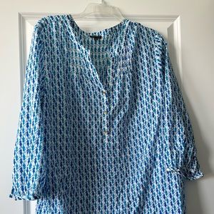 Talbots, seahorse top